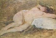Frederick Mccubbin Nude Study oil on canvas